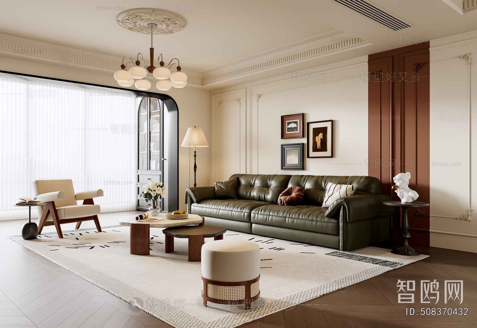 French Style A Living Room