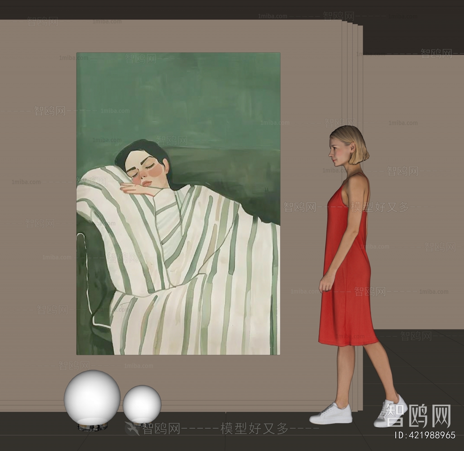 现代艺术挂画