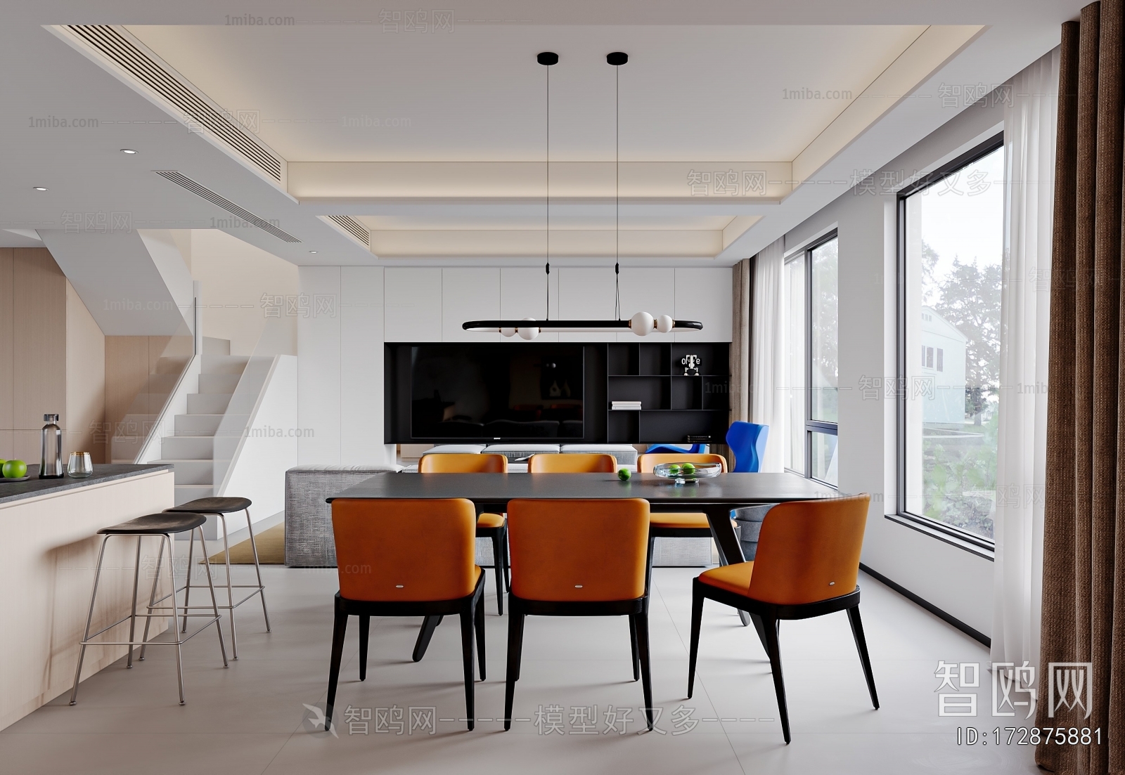 Modern A Living Room