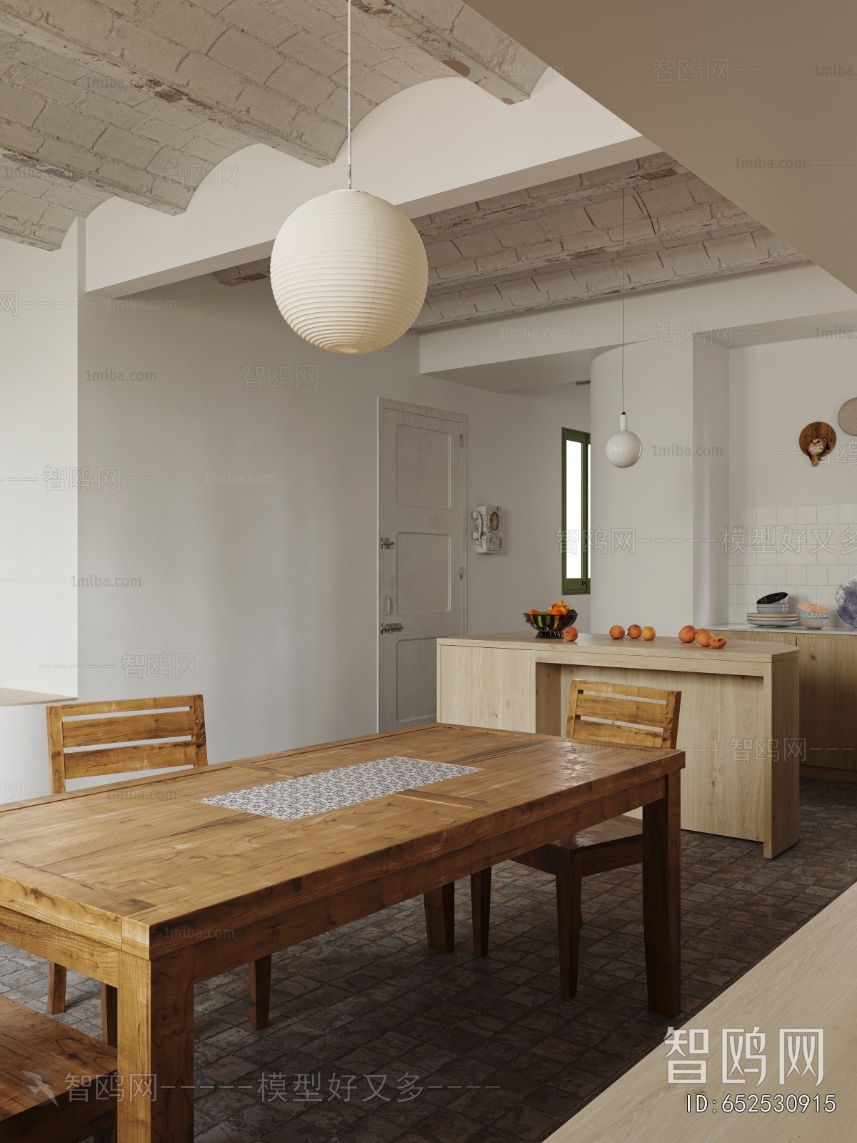 Idyllic Style Dining Room