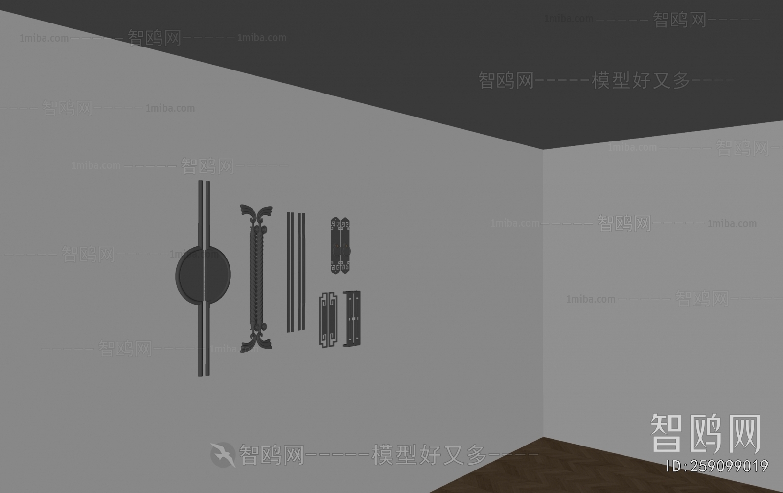 New Chinese Style Door Handle