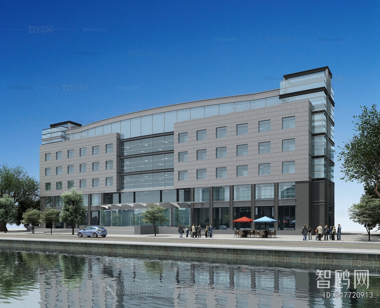 Modern Appearance Of Commercial Building