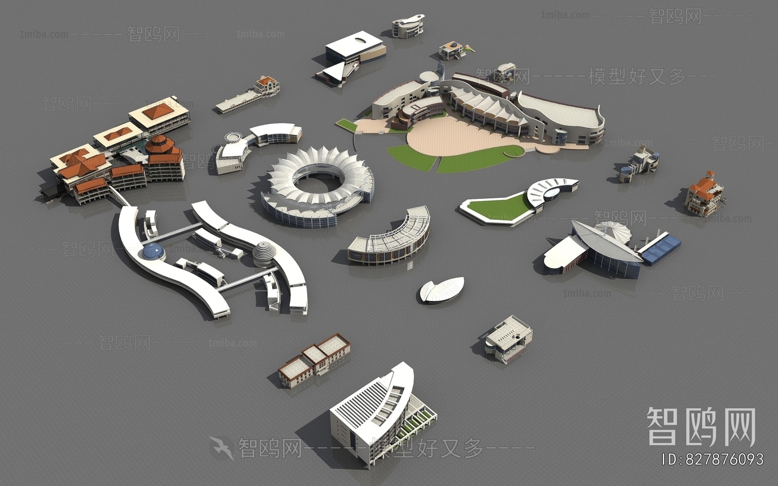 Modern Appearance Of Commercial Building