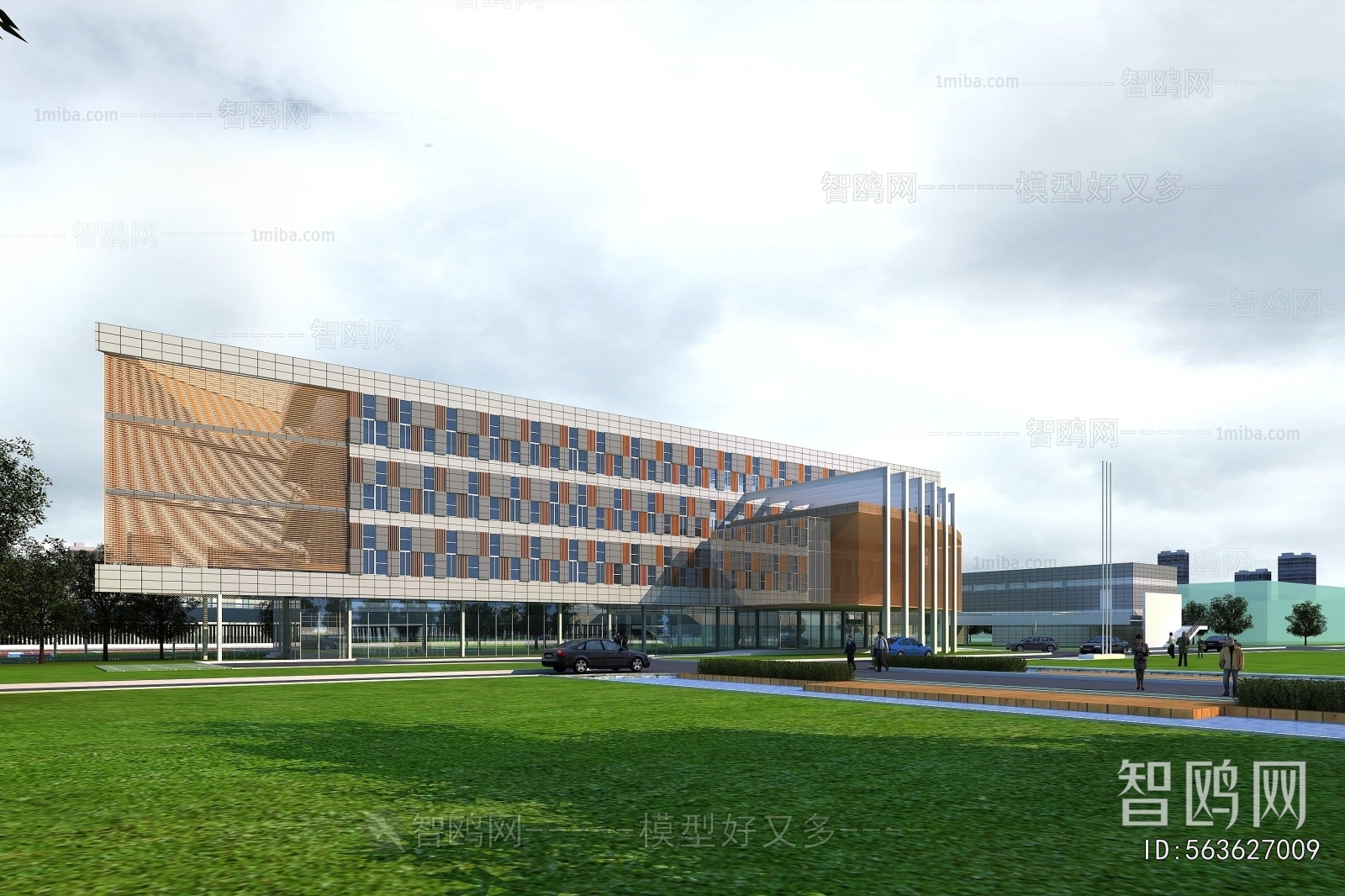 Modern Appearance Of Commercial Building