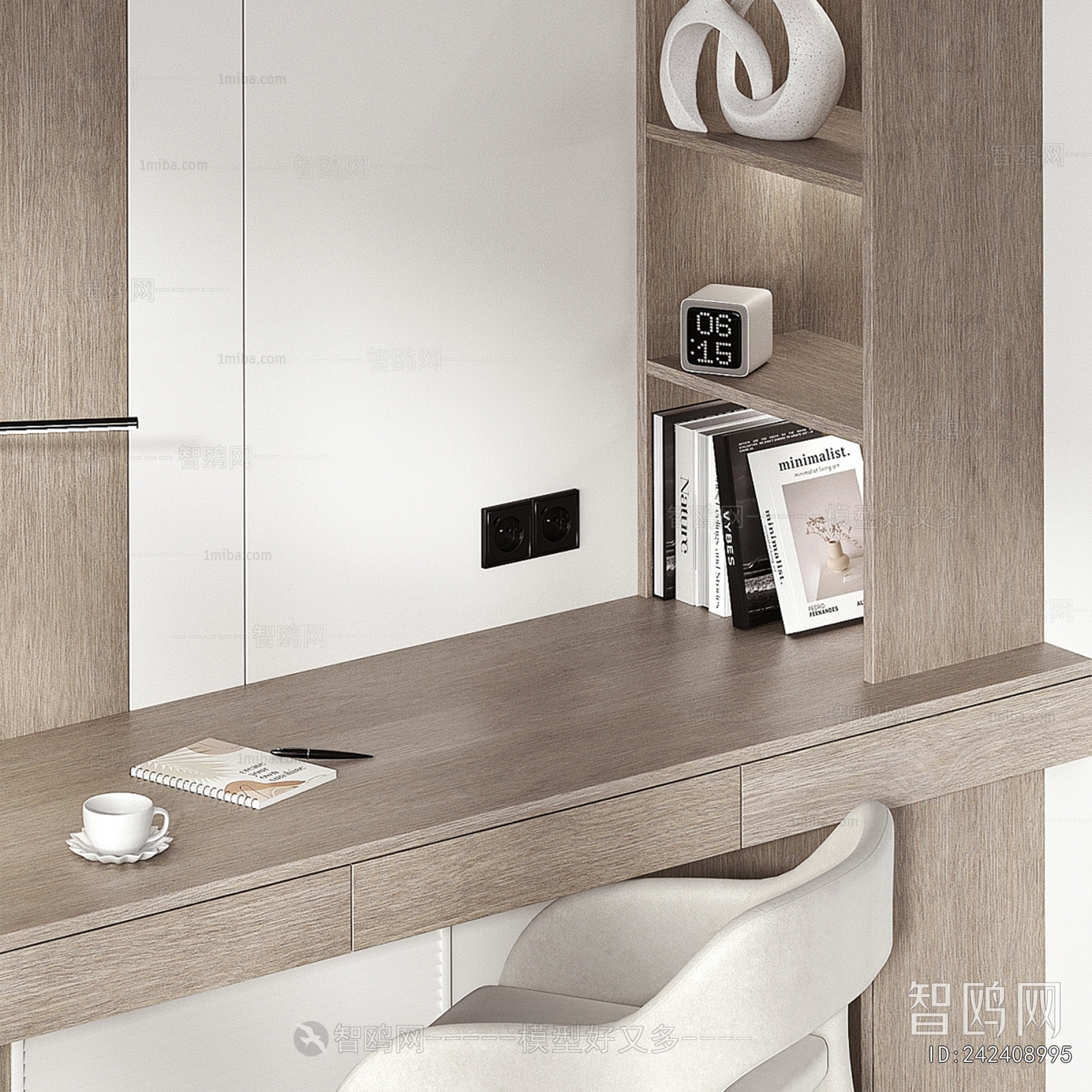 Modern Computer Desk And Chair