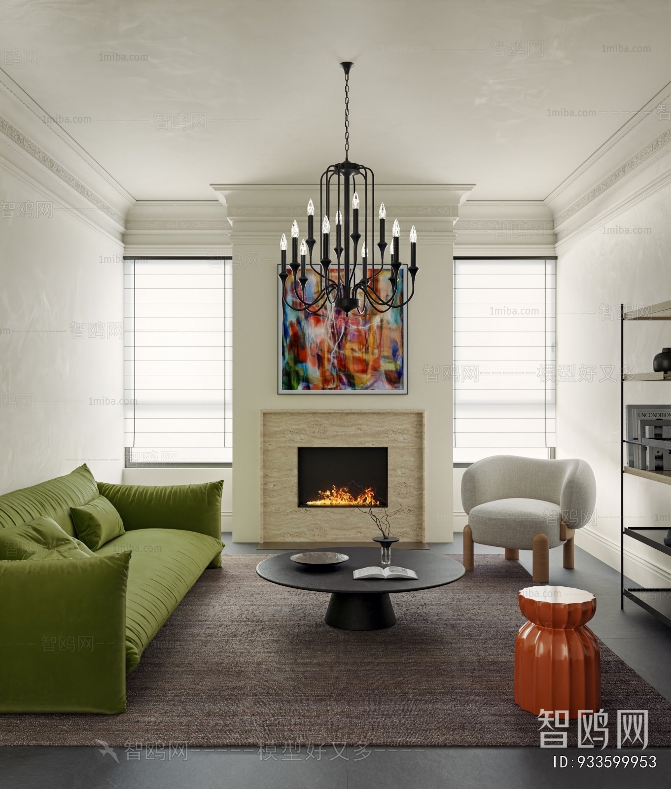 French Style A Living Room
