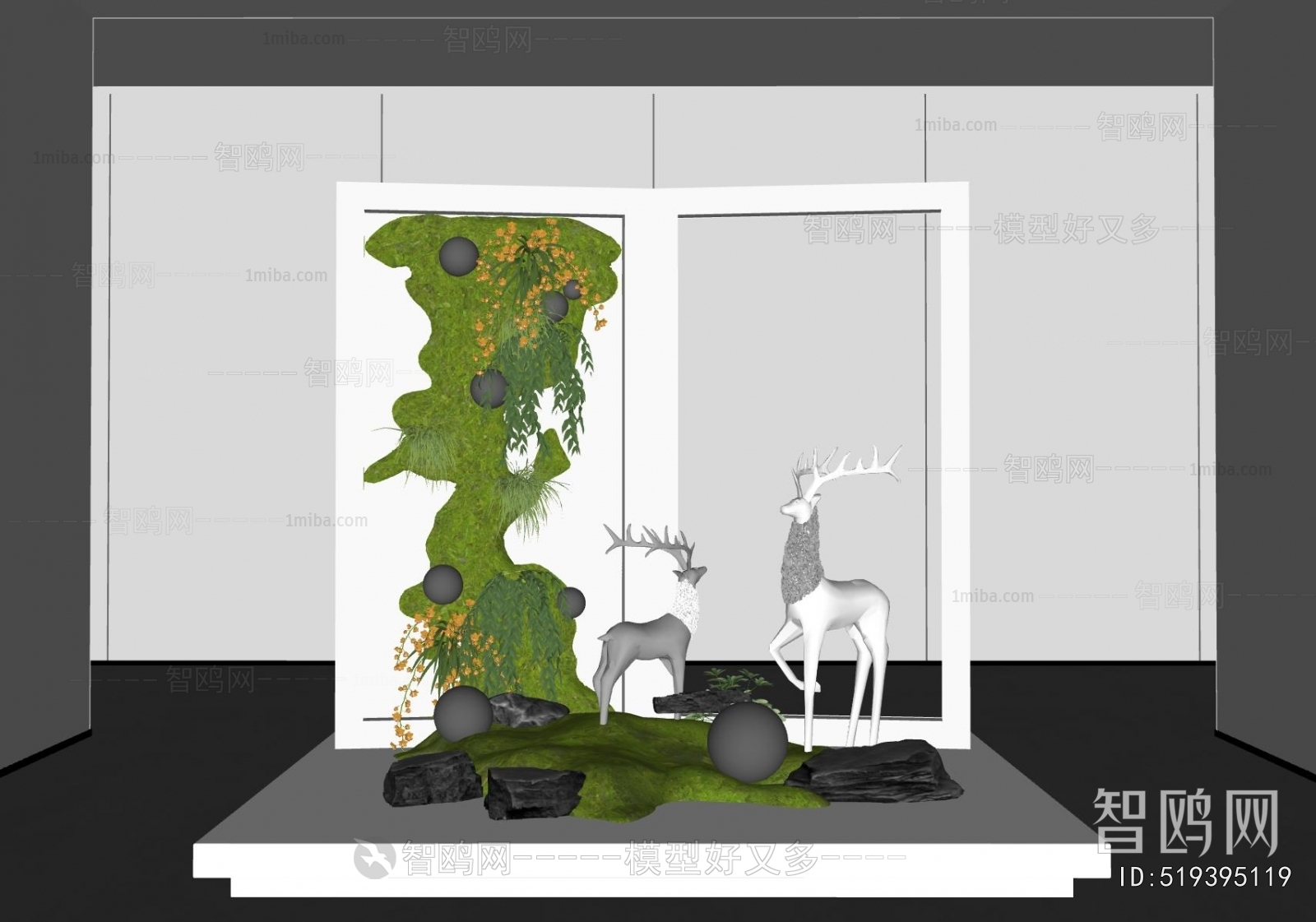 现代室内植物景观造景