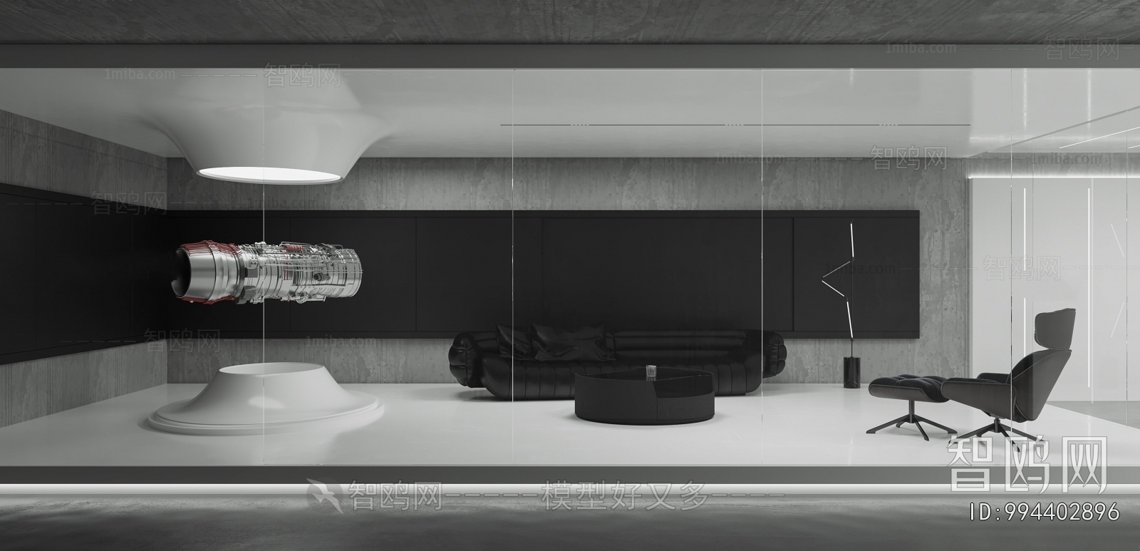 Modern Underground Garage