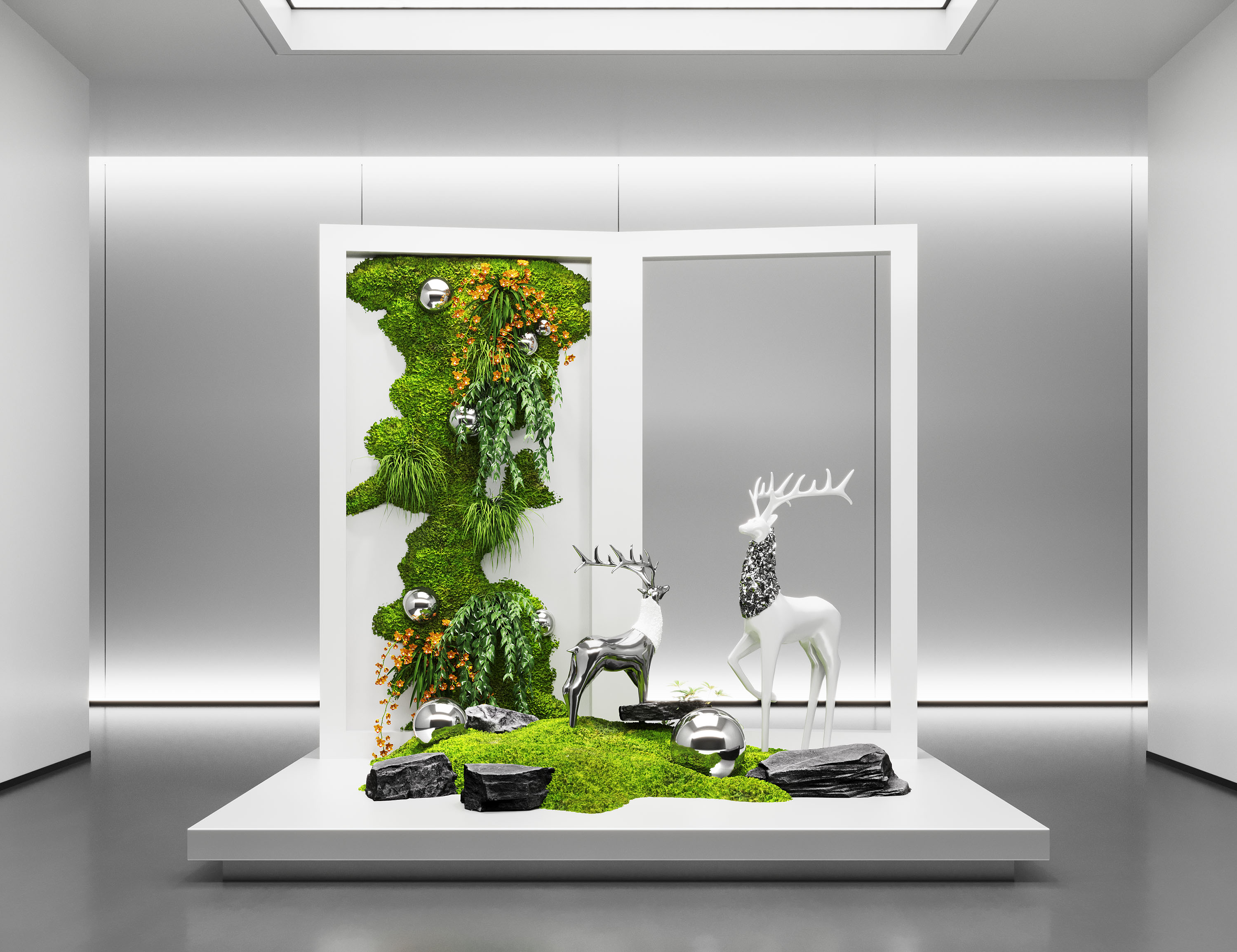 现代室内植物景观造景-2384034