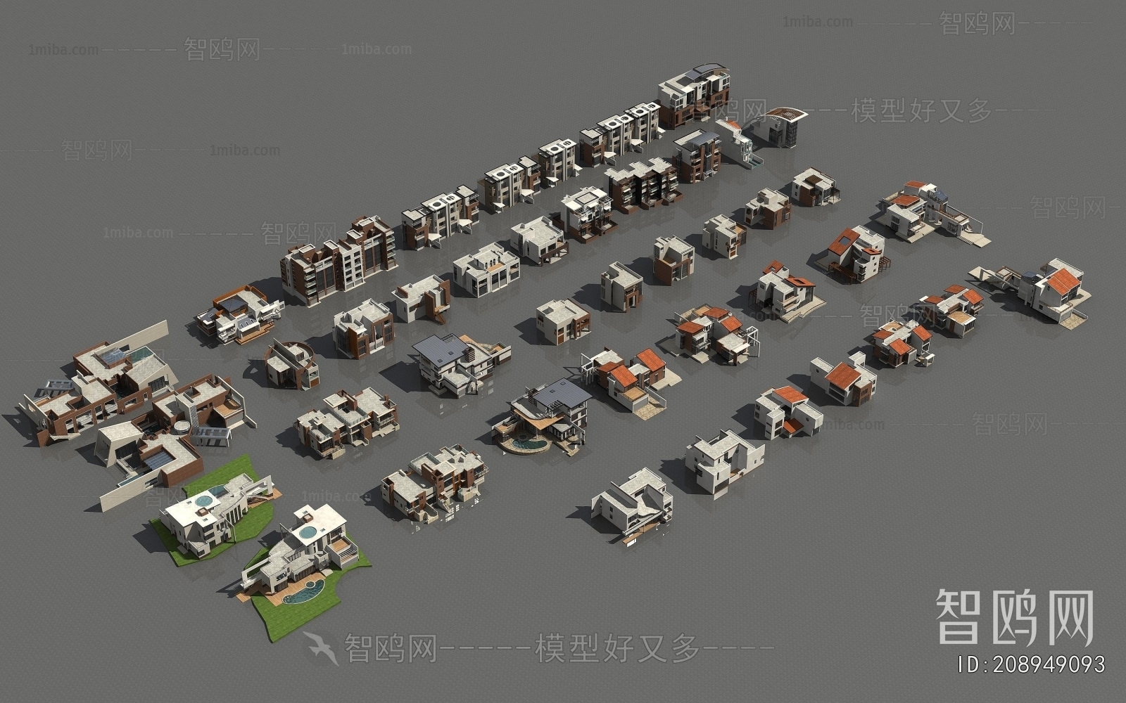 Simple European Style Detached Villa