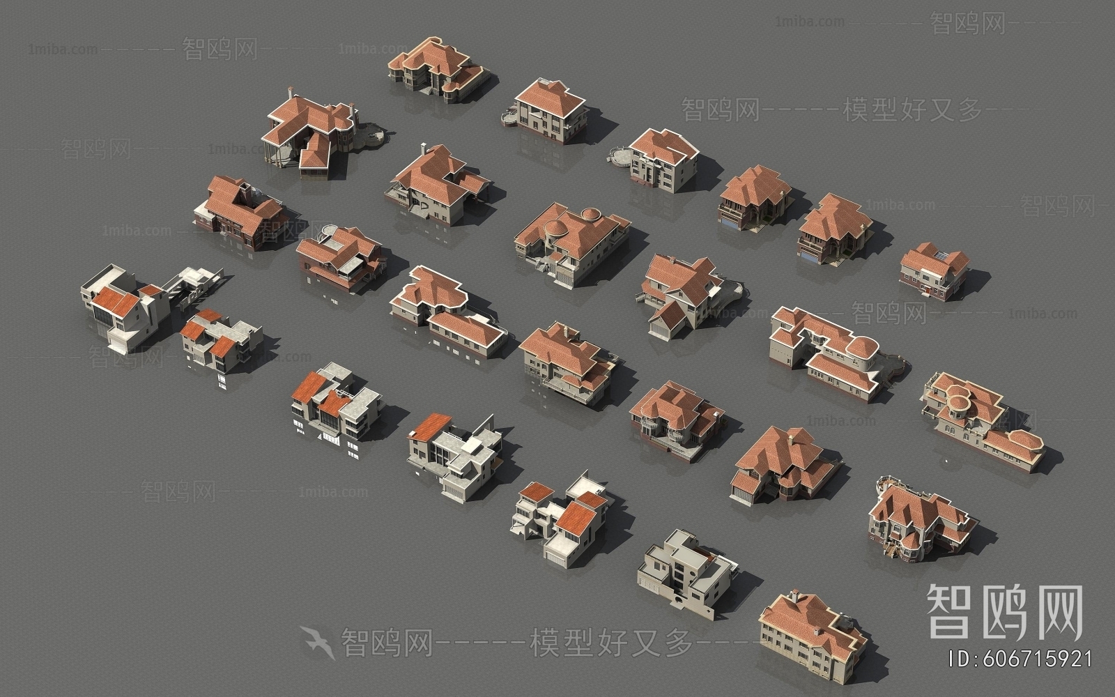 Simple European Style Detached Villa