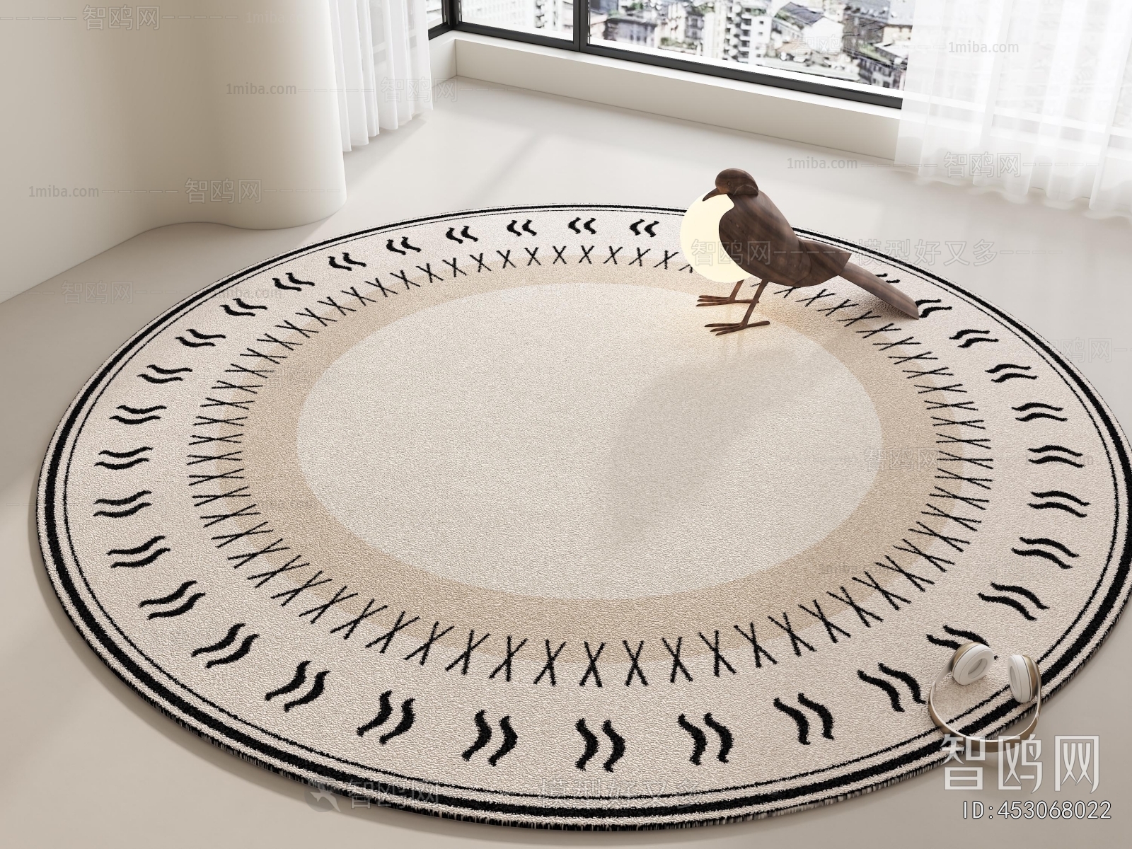 Modern Circular Carpet