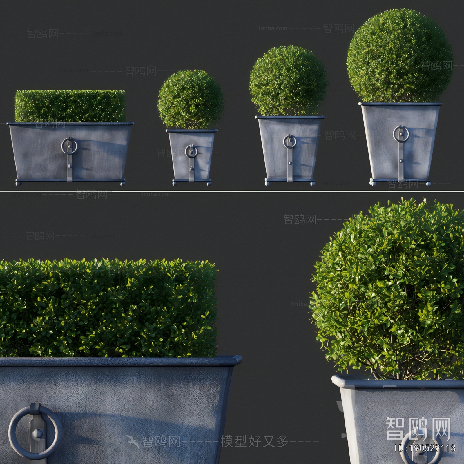 Modern Flower Bed, Flower Bowl, Flower Box