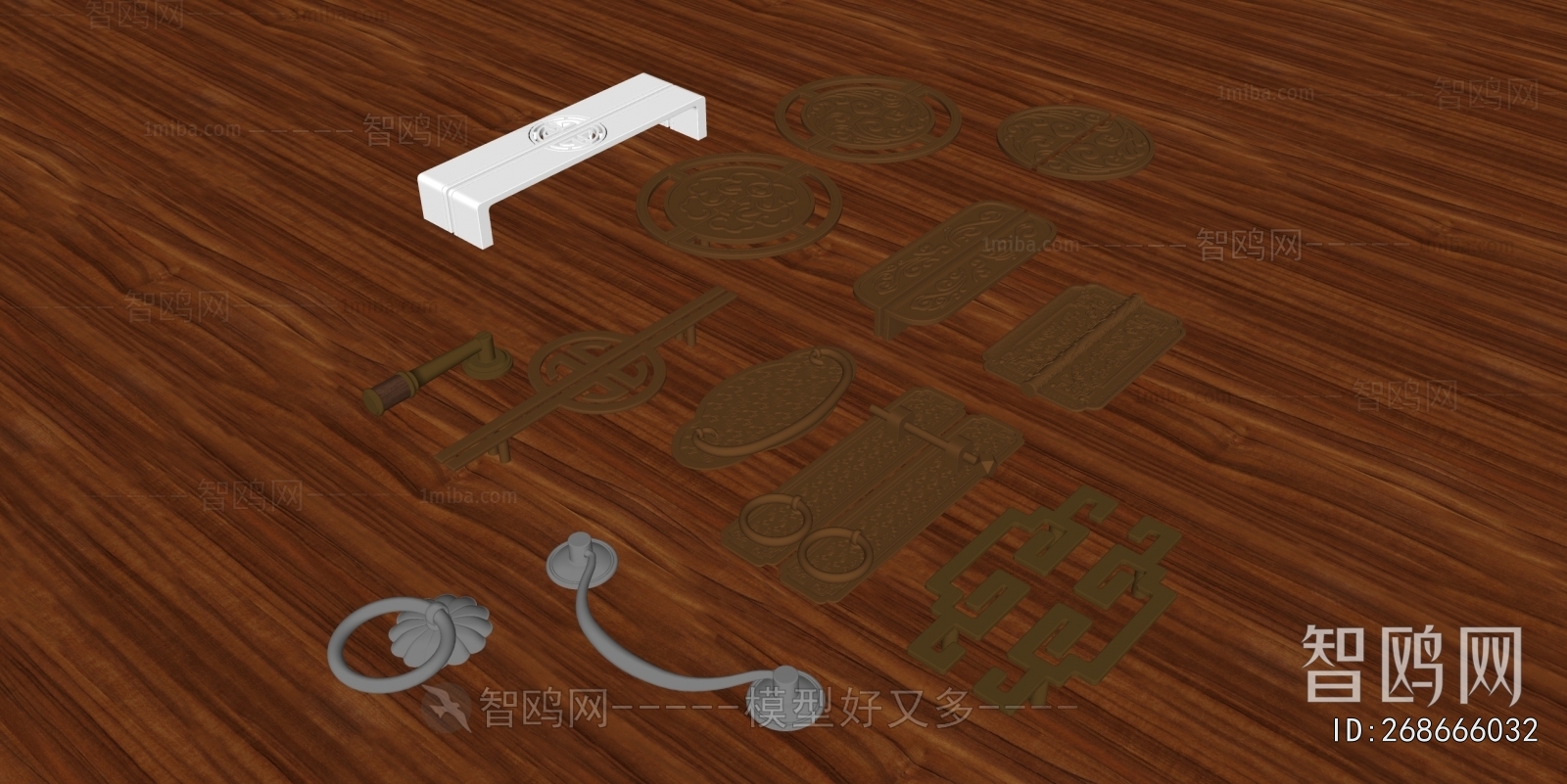 New Chinese Style Door Handle