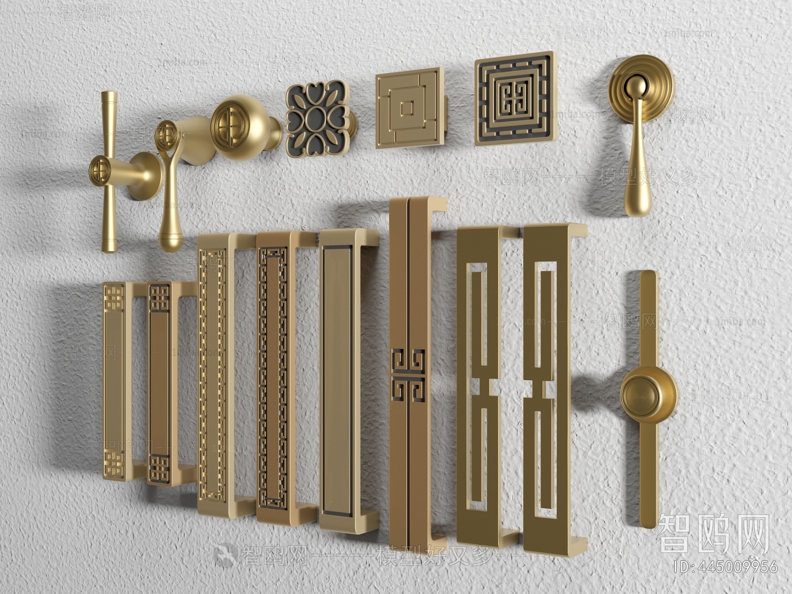 New Chinese Style Door Handle