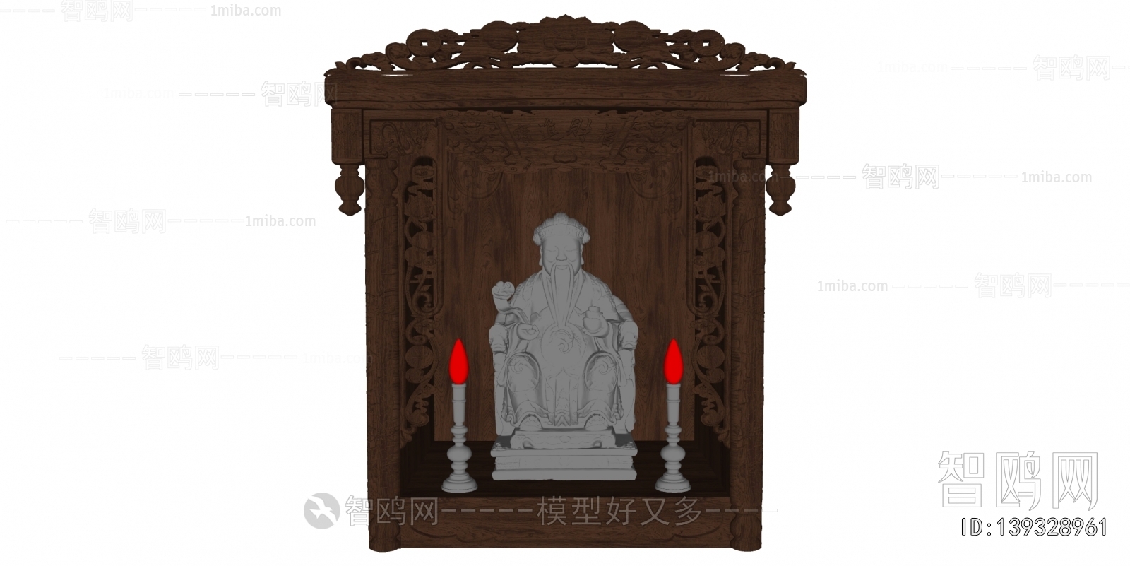 New Chinese Style Buddhist Niche