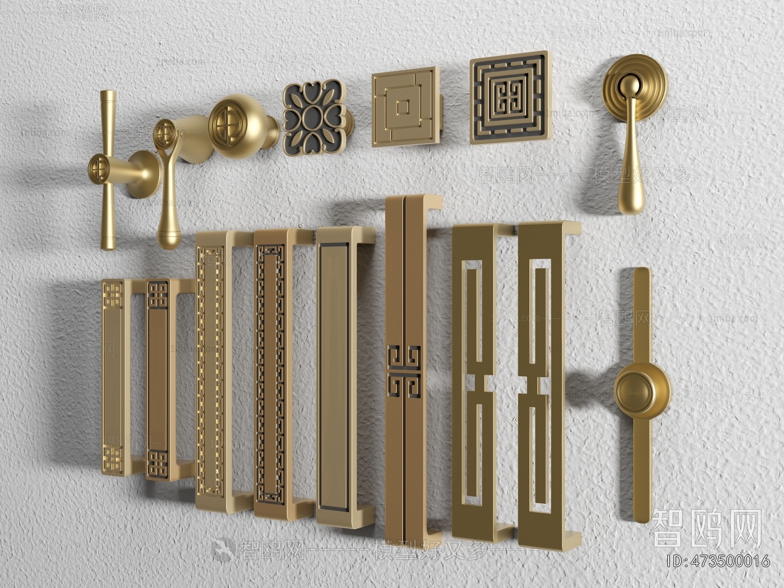 New Chinese Style Door Handle