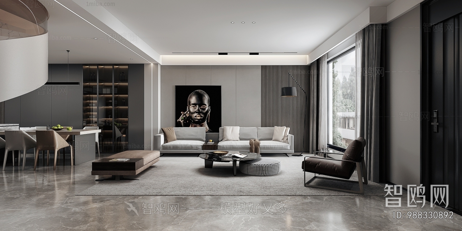 Modern A Living Room