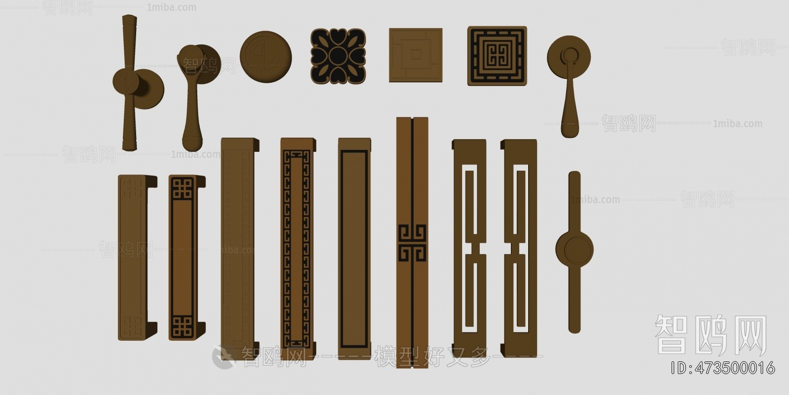 New Chinese Style Door Handle