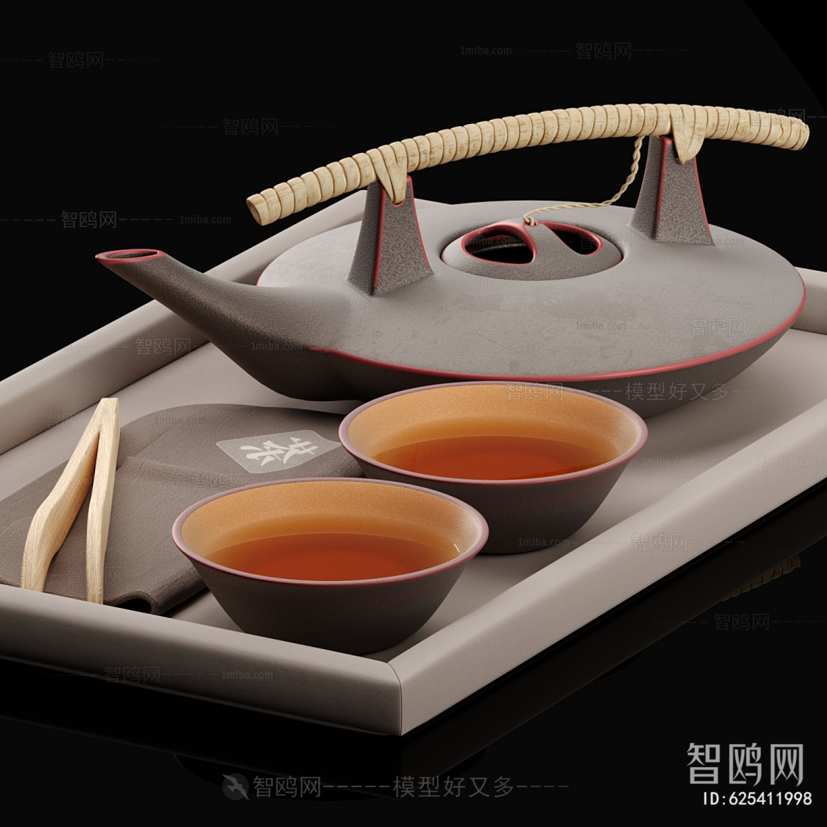 现代茶具组合