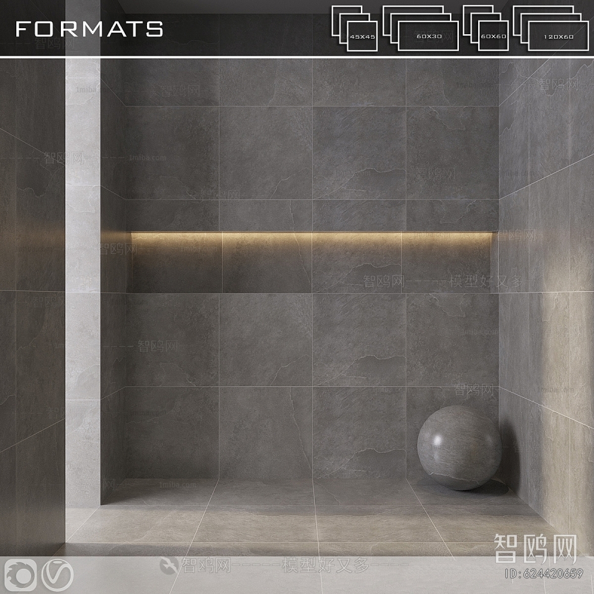 Modern Wall/floor/ceiling