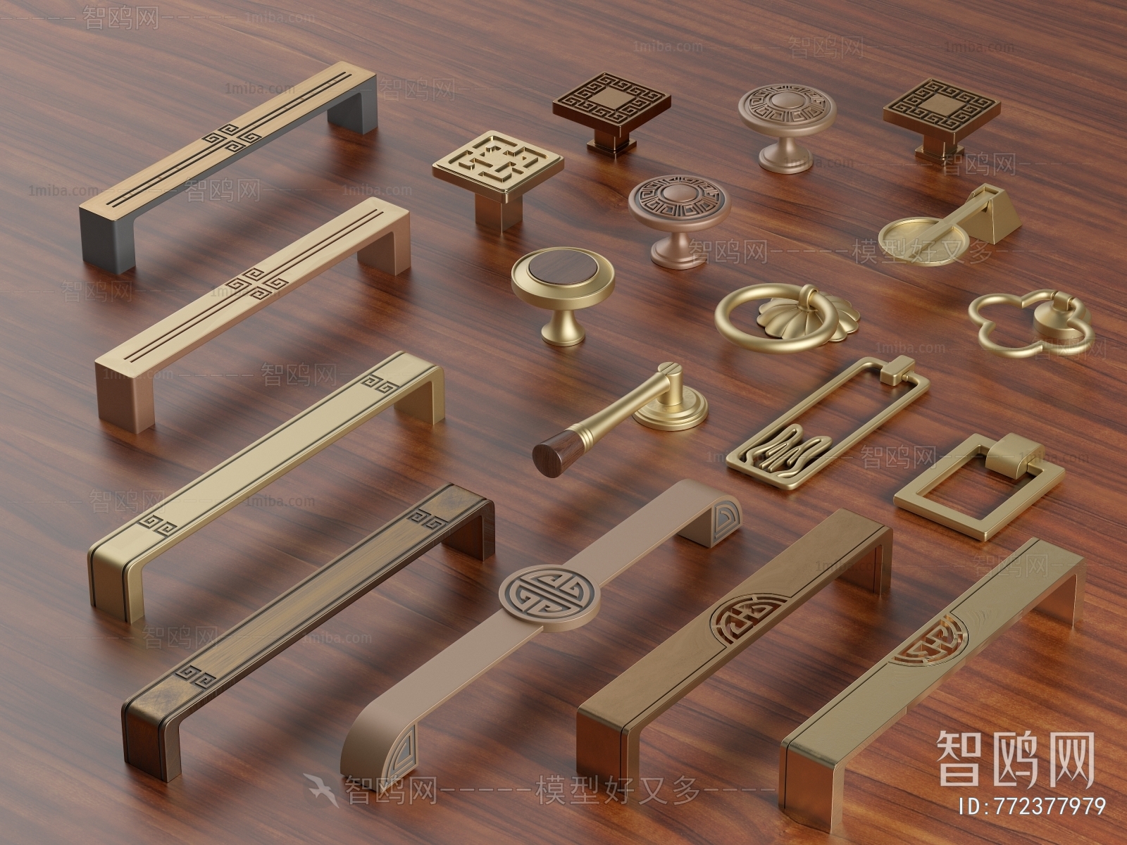 New Chinese Style Door Handle