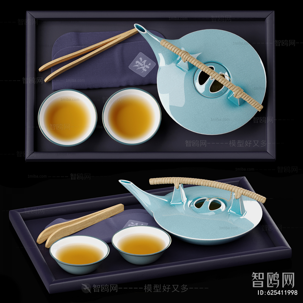 现代茶具组合