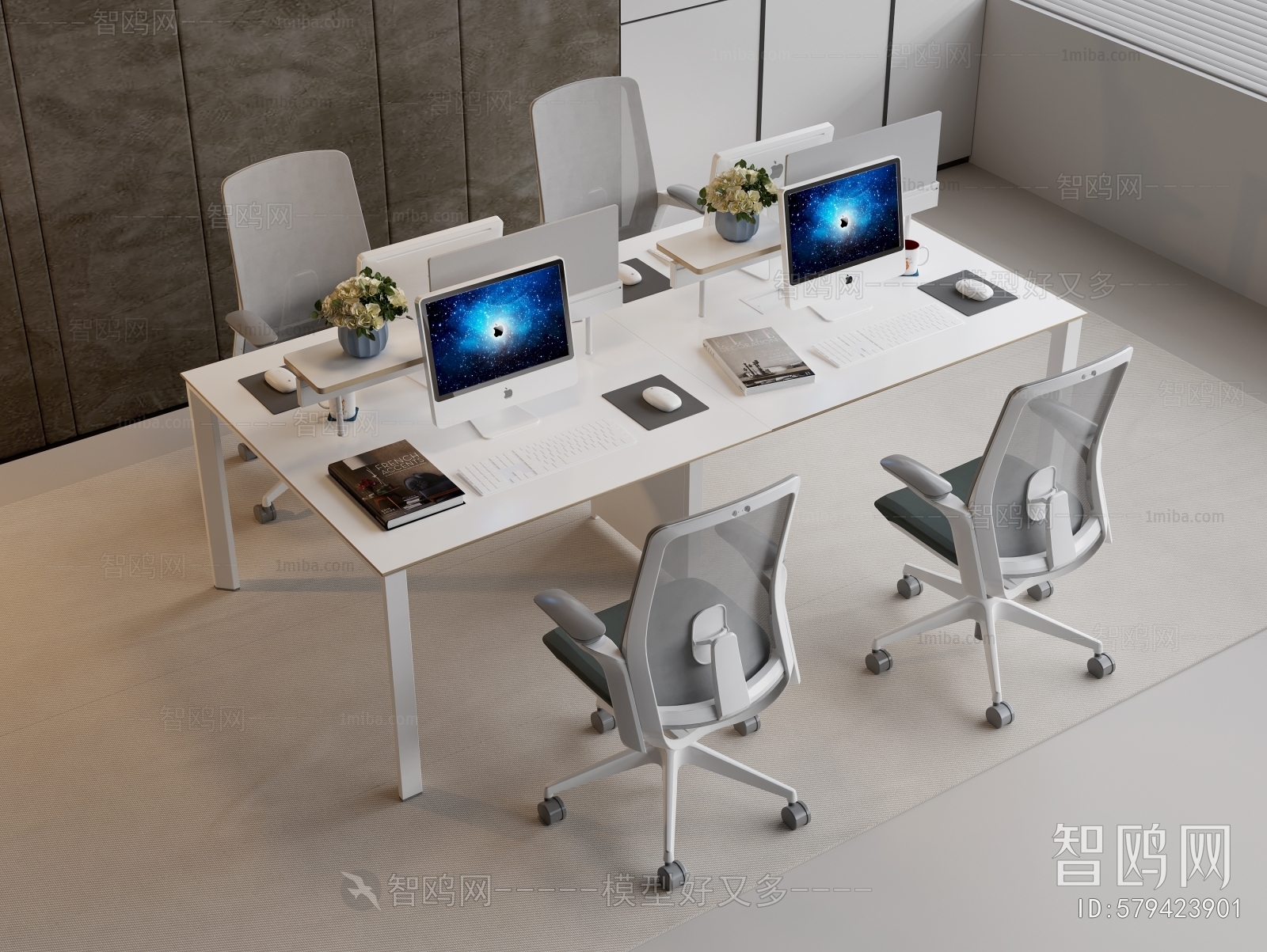 Modern Office Desk And Chair