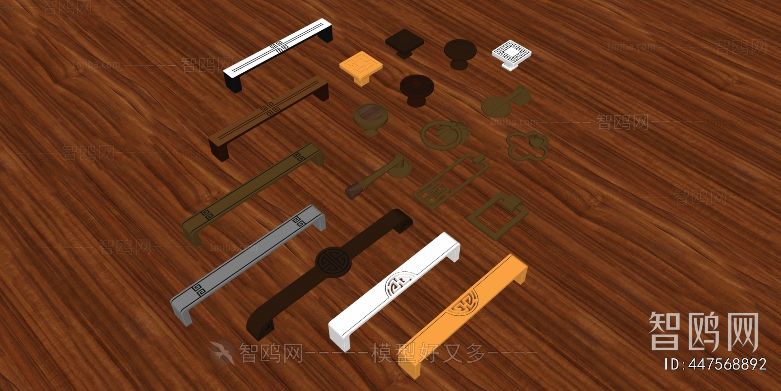 New Chinese Style Door Handle