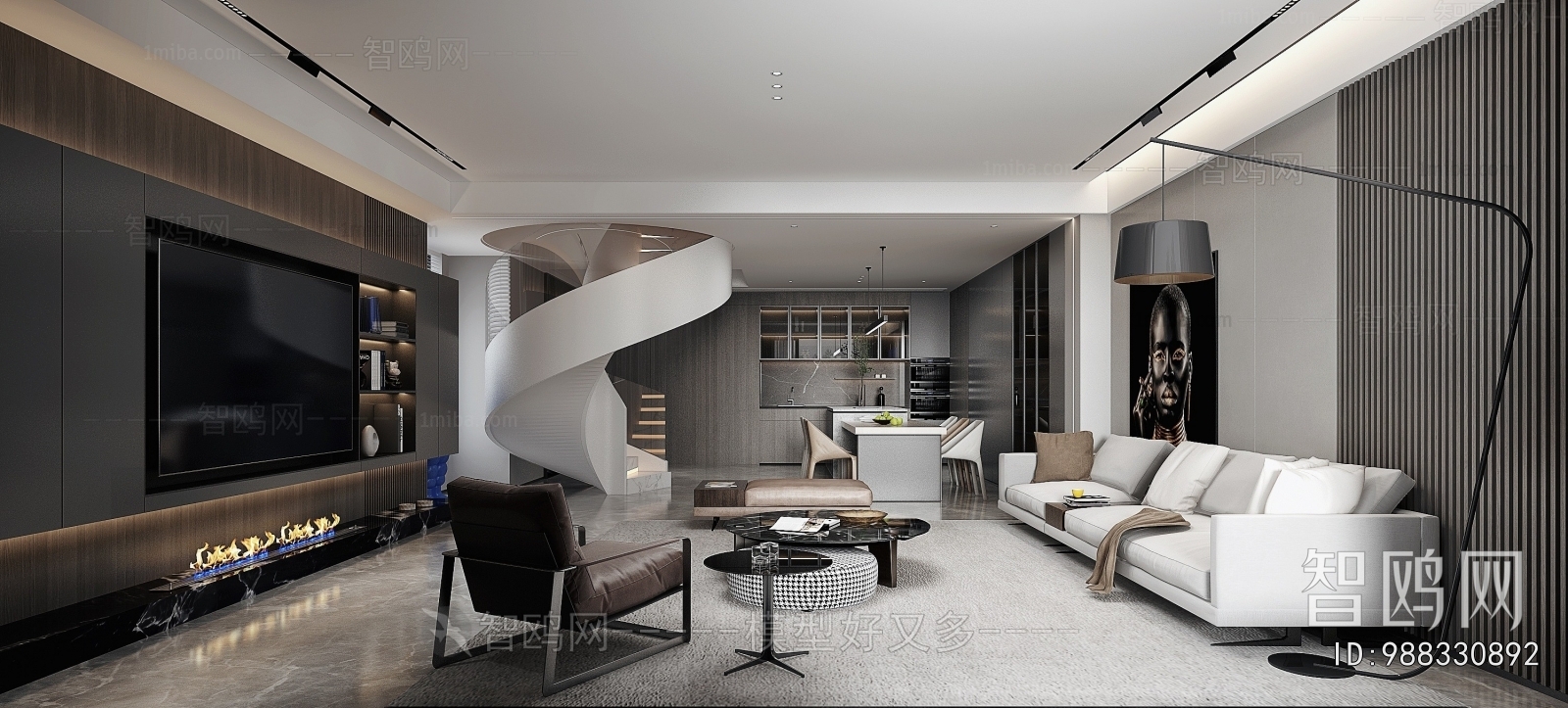 Modern A Living Room