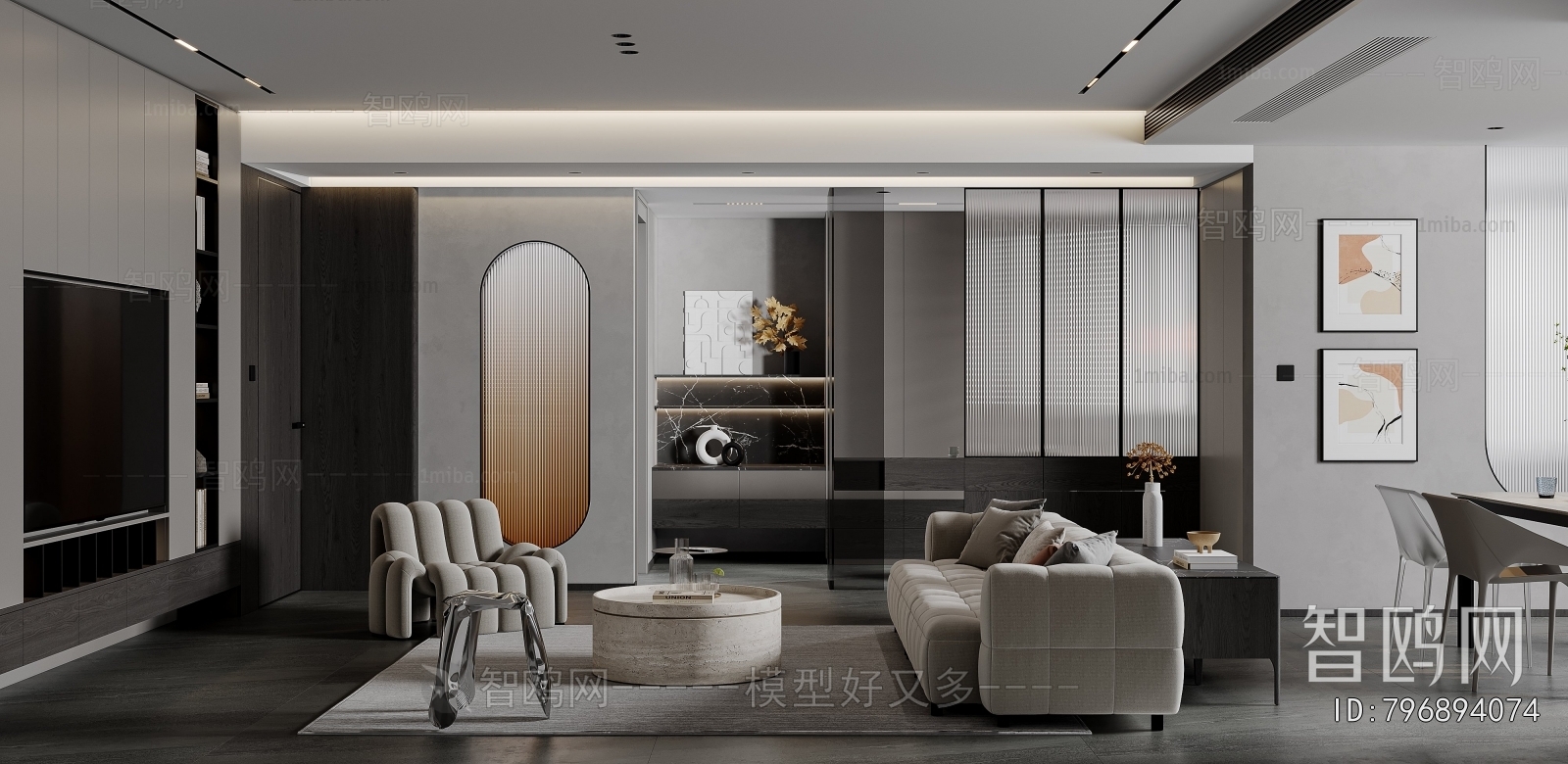 Modern A Living Room