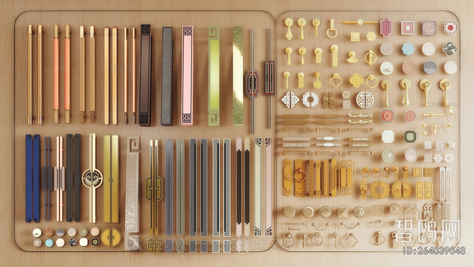 New Chinese Style Door Handle