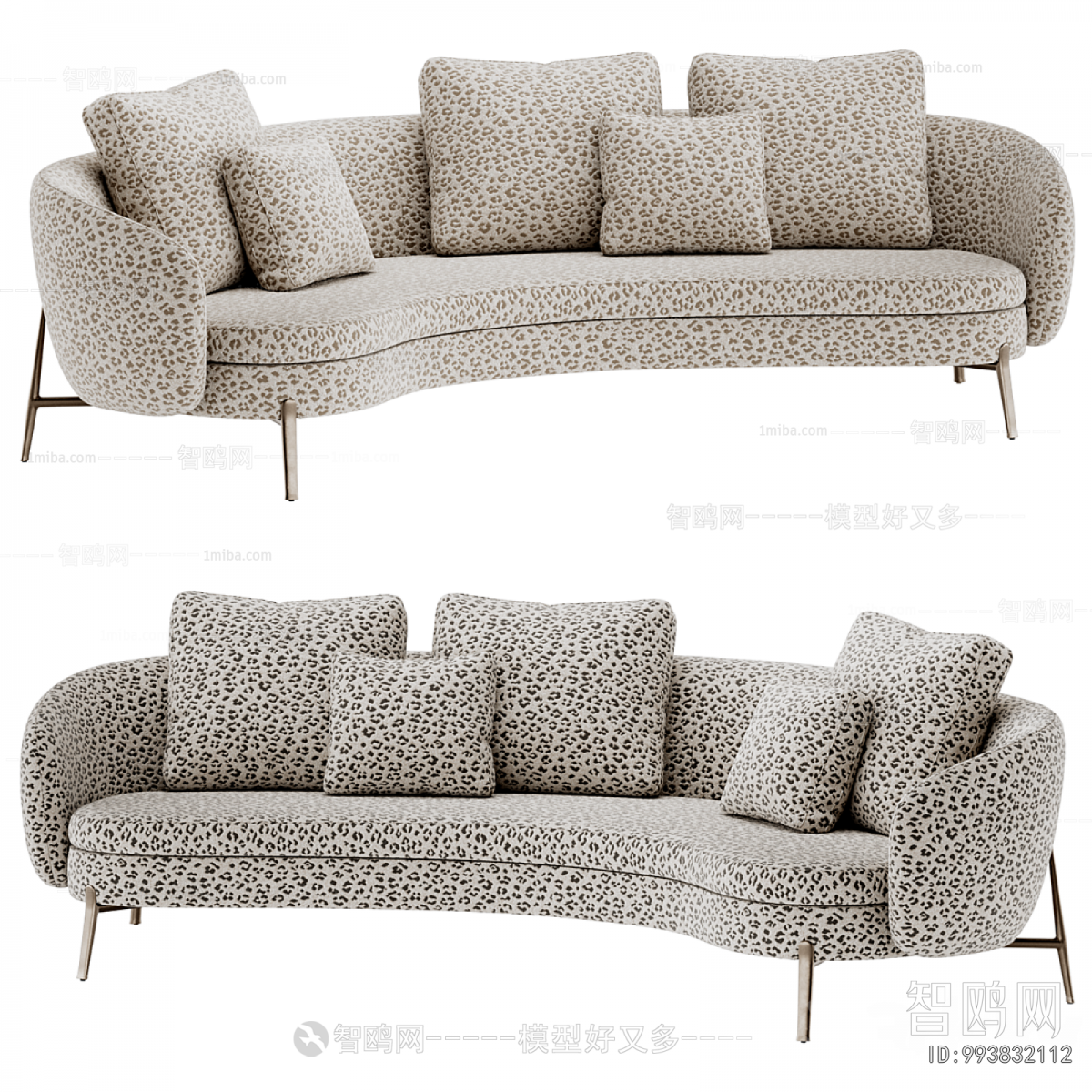 Modern Curved Sofa