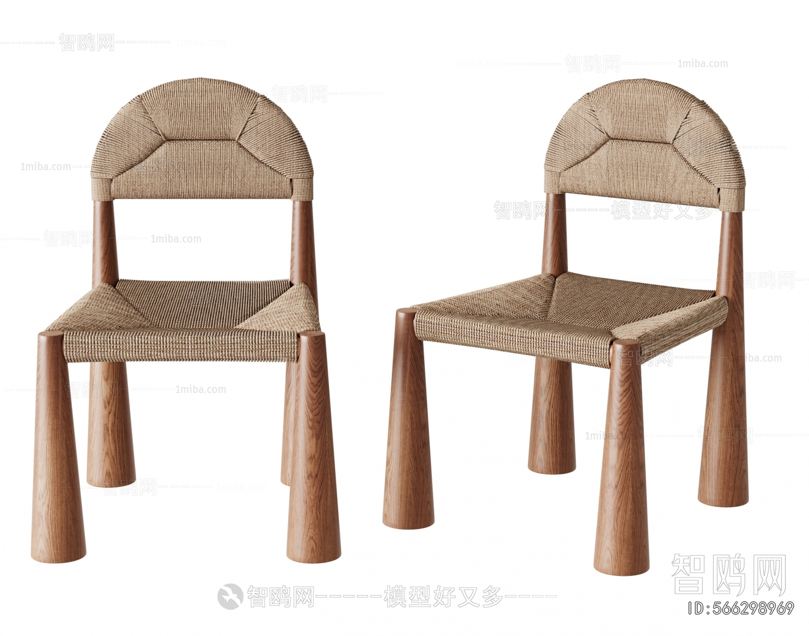 Wabi-sabi Style Dining Chair