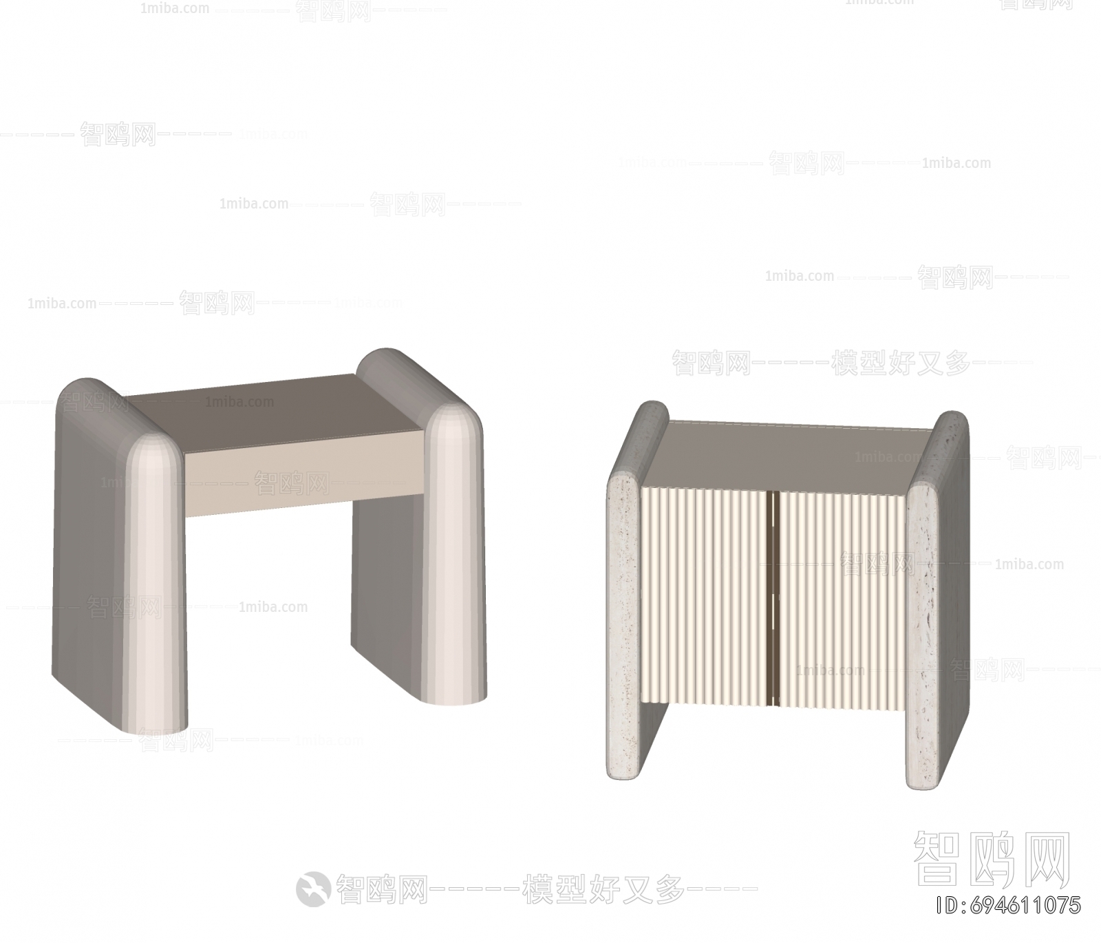 Modern Bedside Cupboard