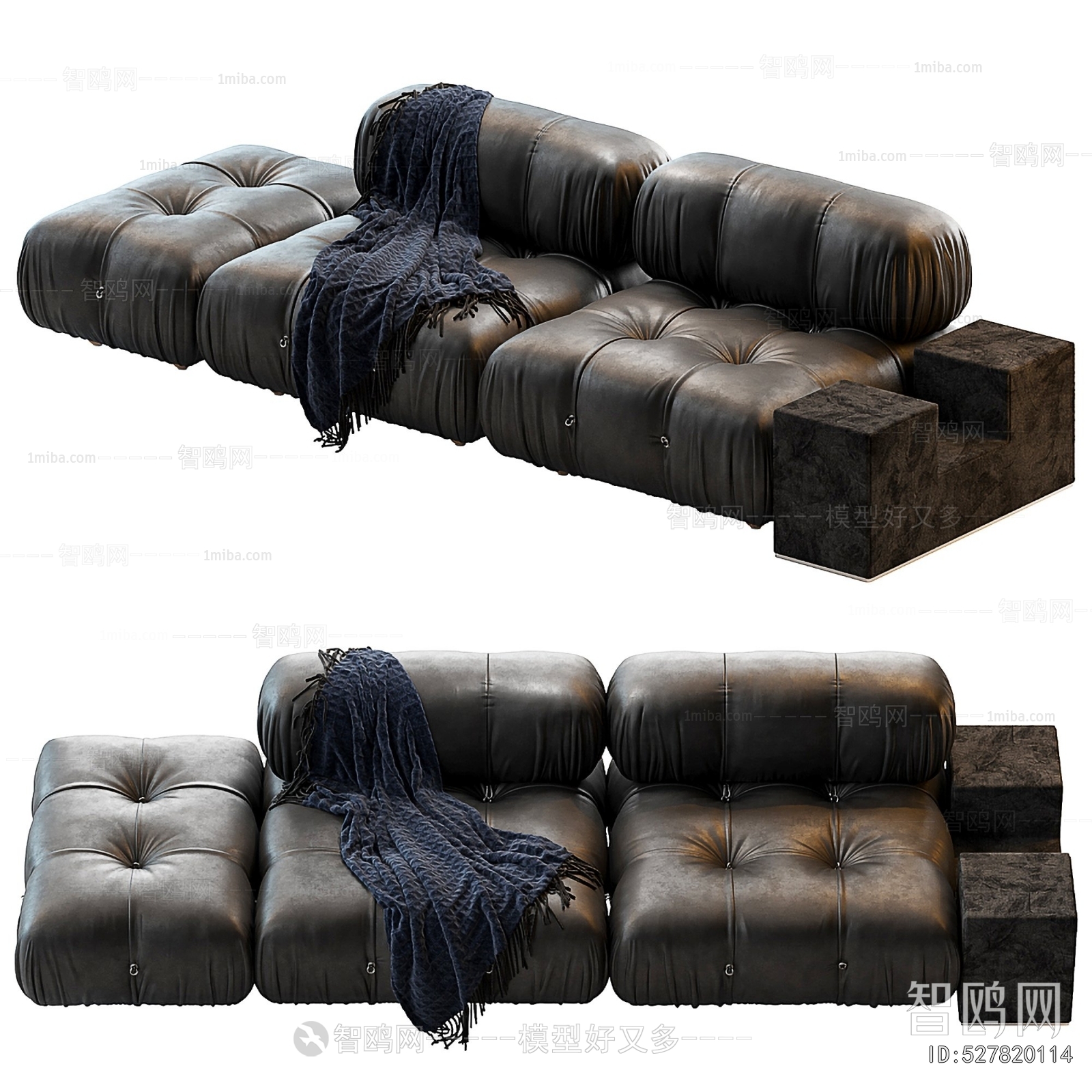 Modern Three-seat Sofa
