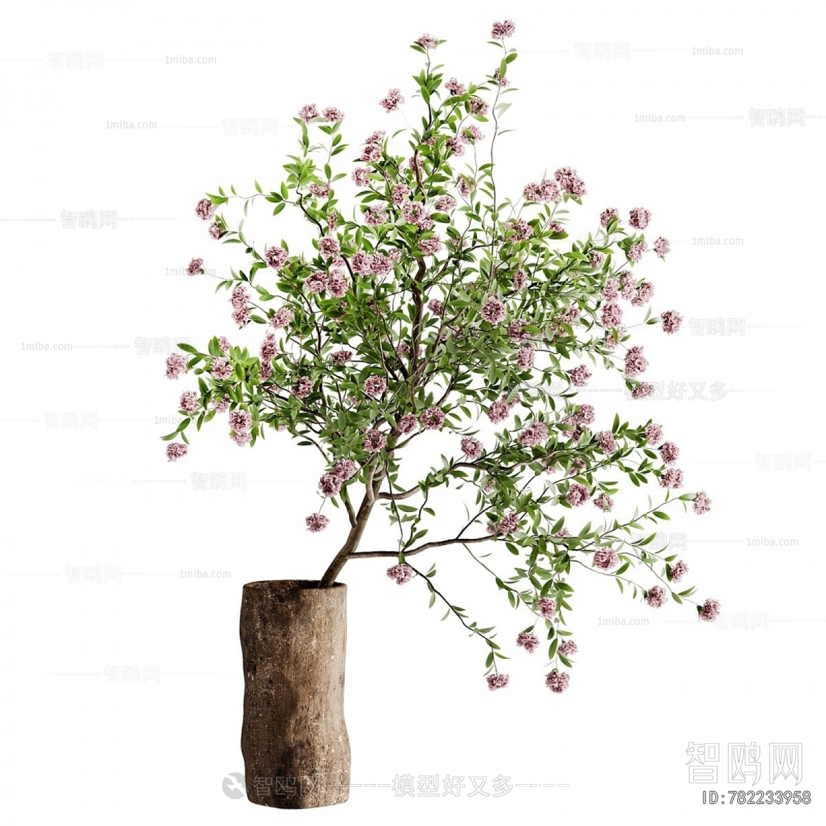 Modern Ground Green Plant Potted Plants