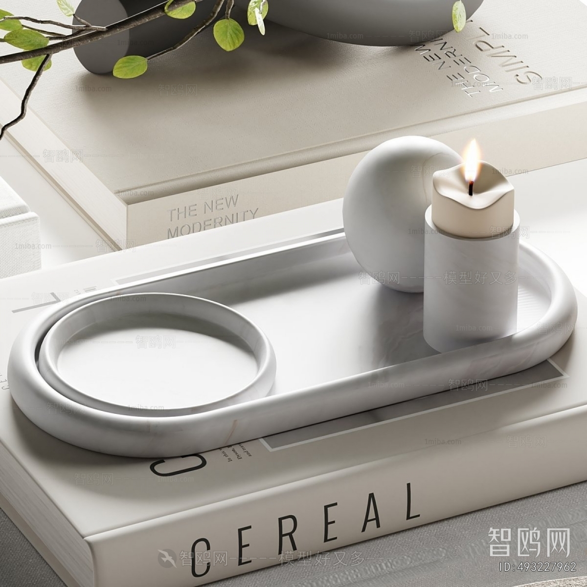 现代装饰摆件组合