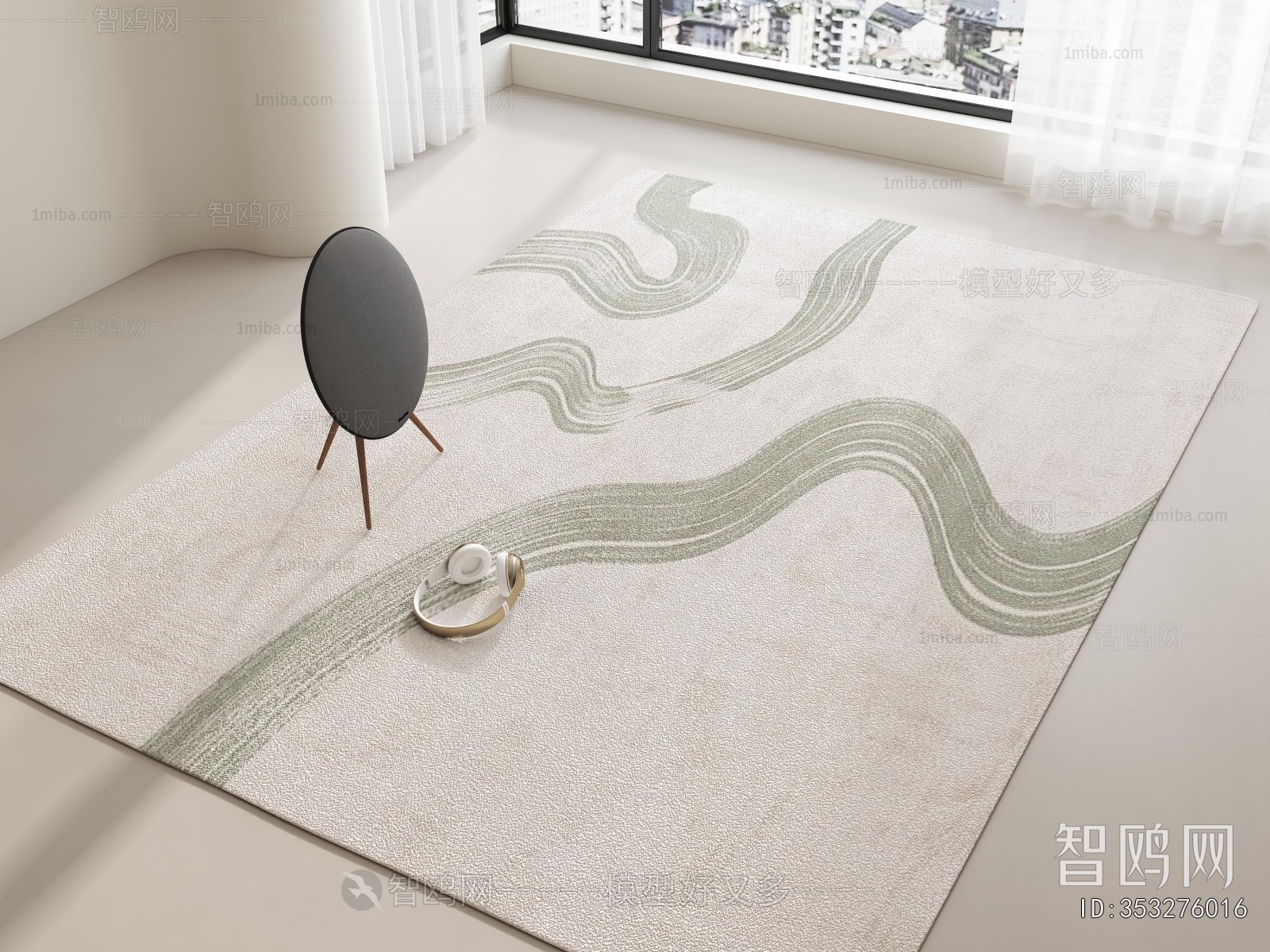 现代地毯