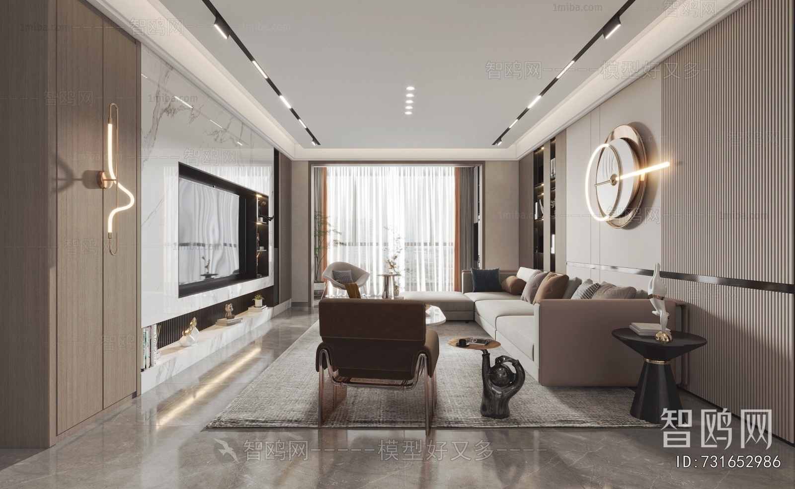 Modern A Living Room