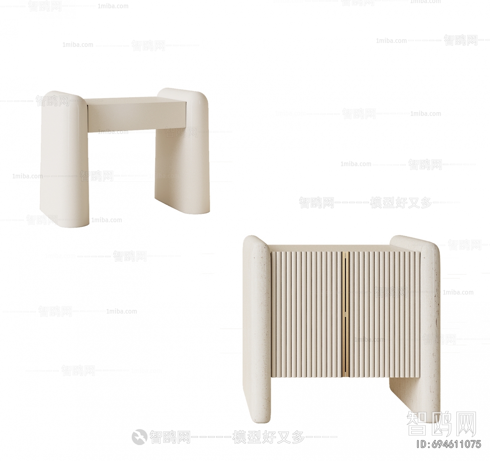 Modern Bedside Cupboard