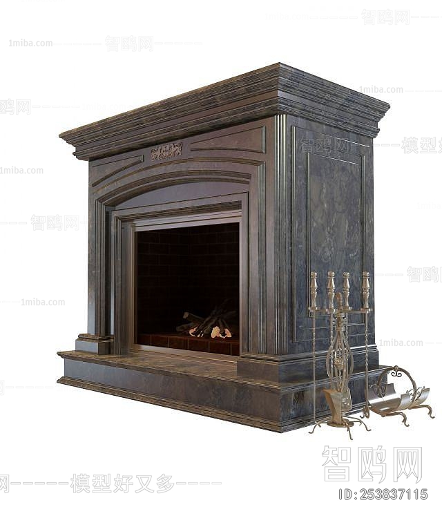 European Style Fireplace