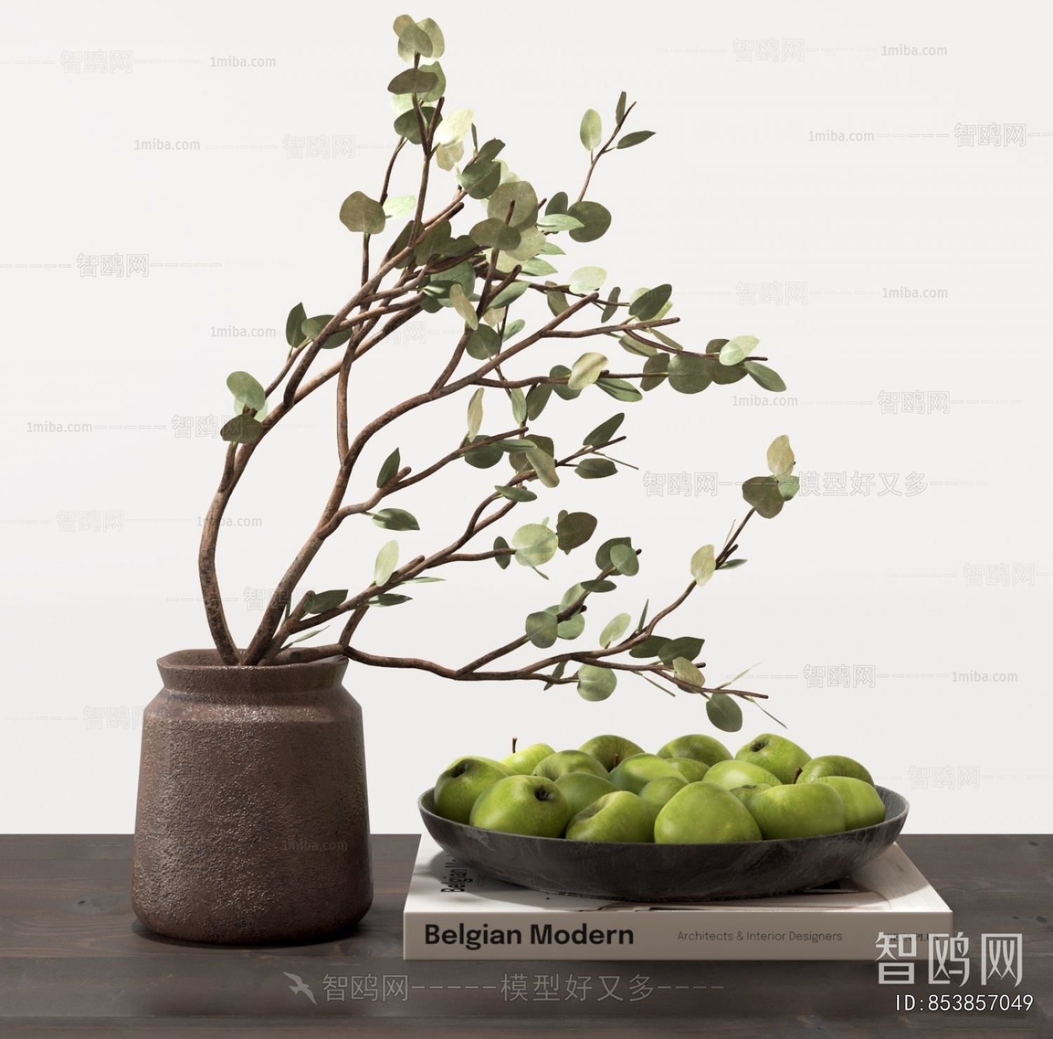 Modern Aquatic Green Plant