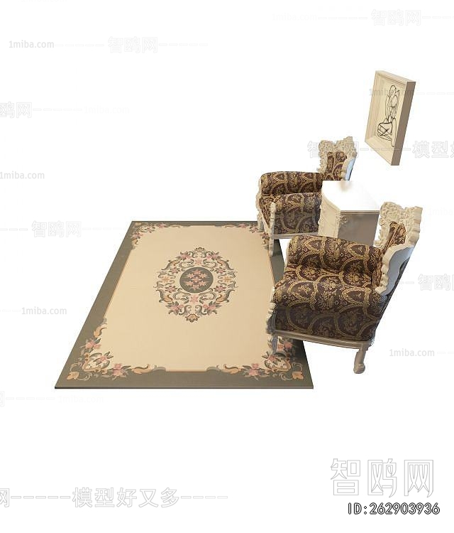 European Style Single Sofa