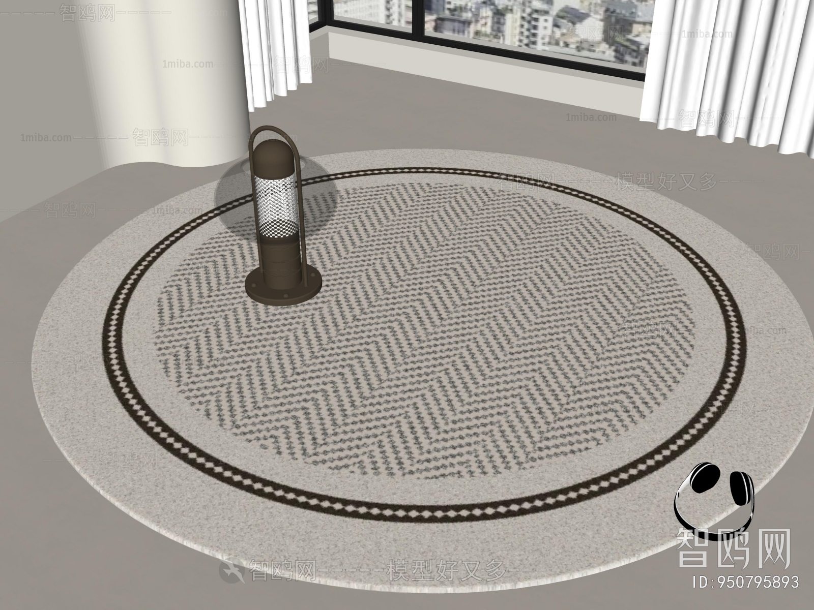 Modern Circular Carpet