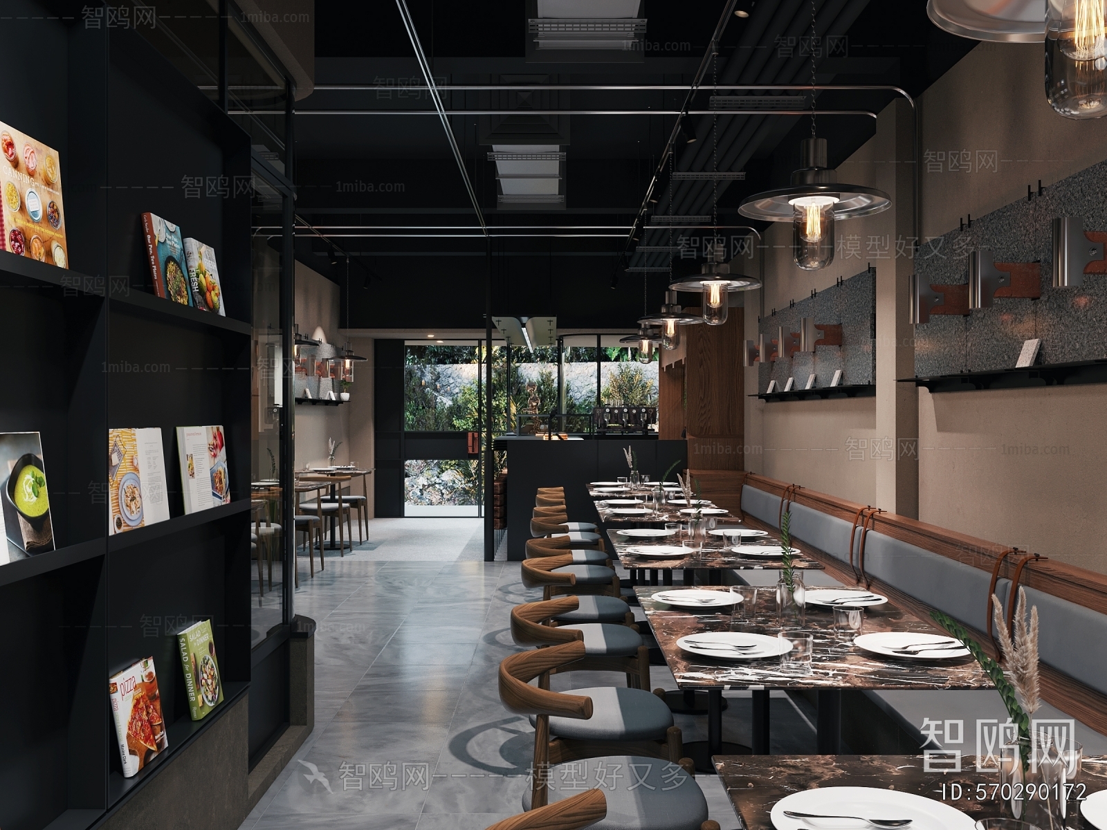 Industrial Style Restaurant