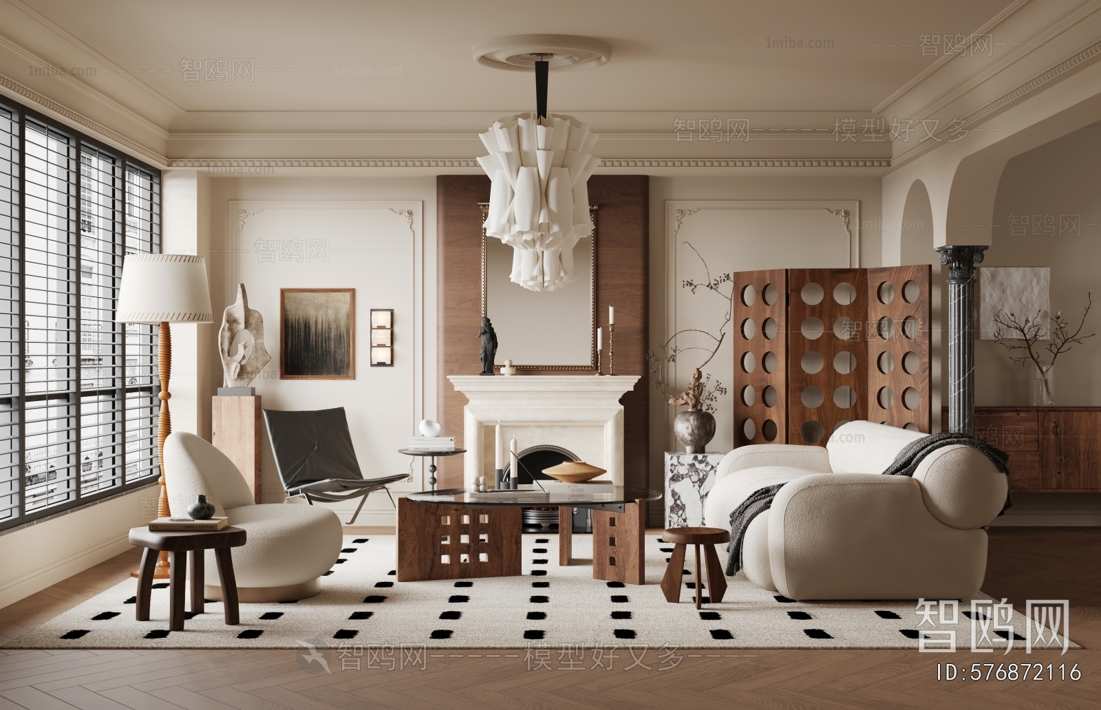 French Style A Living Room