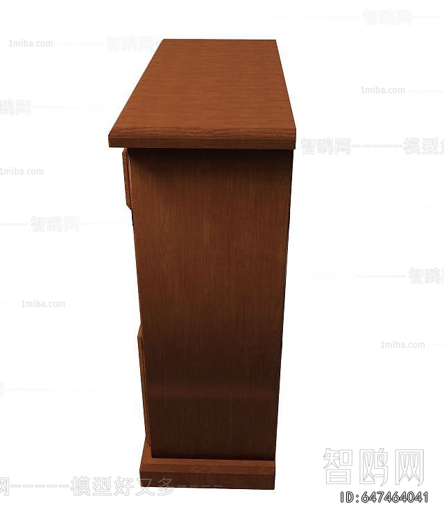 Simple European Style Wine Cabinet