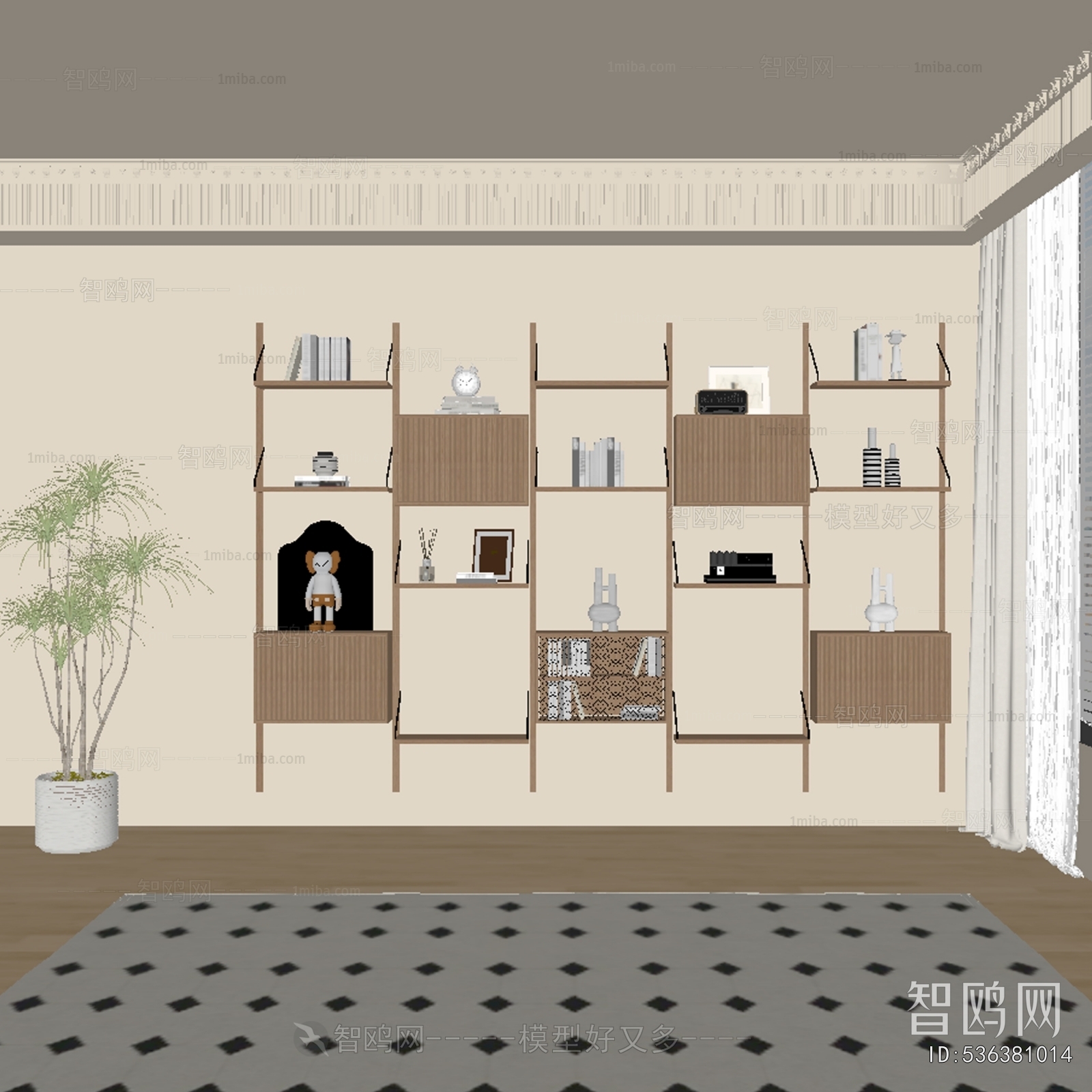 French Style TV Wall