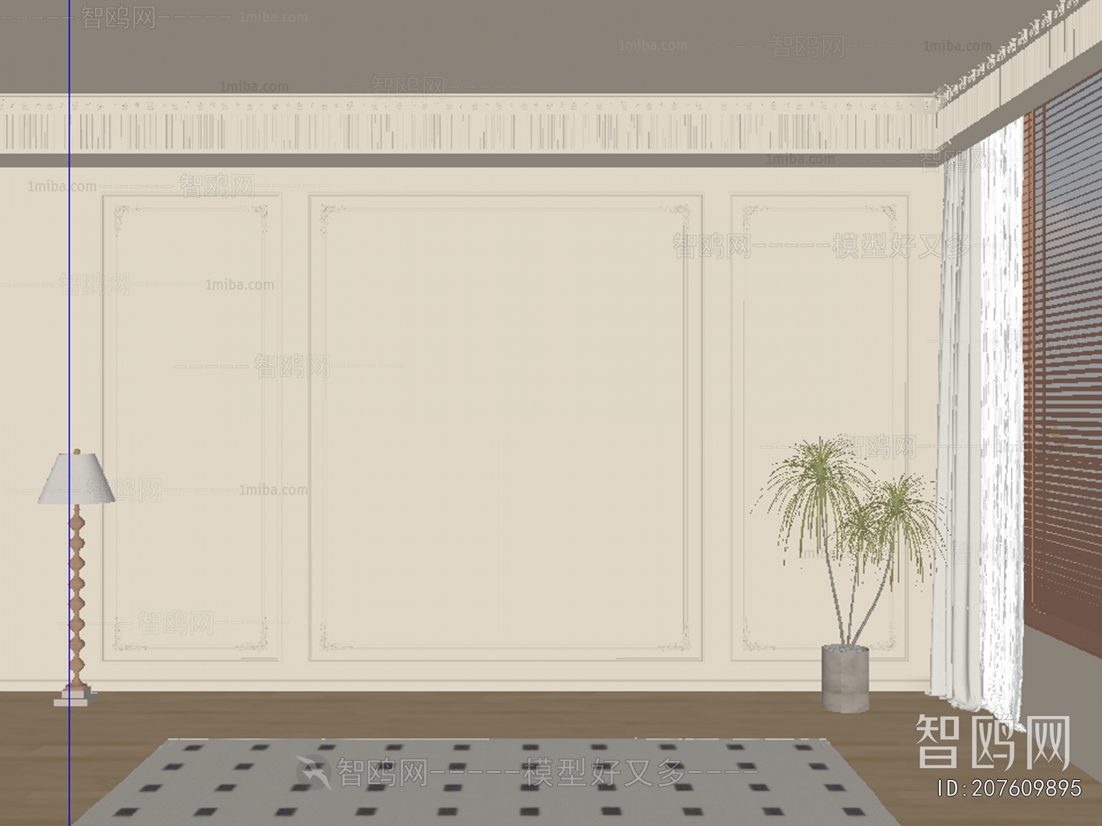 French Style TV Wall